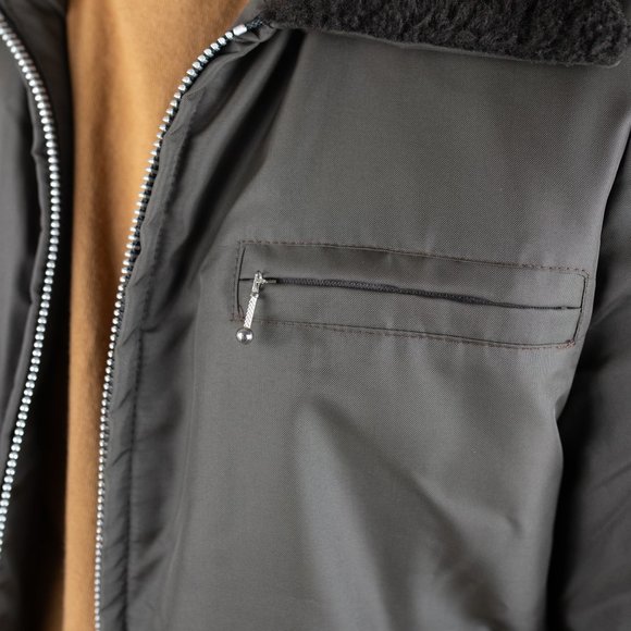 Fleece Lined Vintage Pilot Jacket - Picture 3 of 6